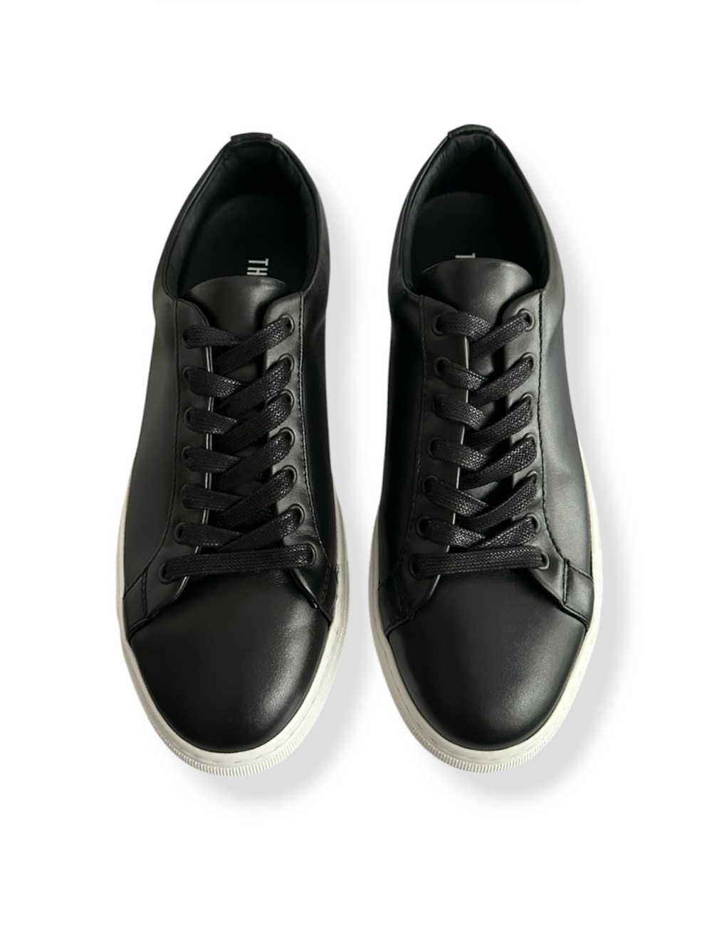 Thursday Everyday Premier Low Top Leather Sneakers in Black Men’s Size 9
